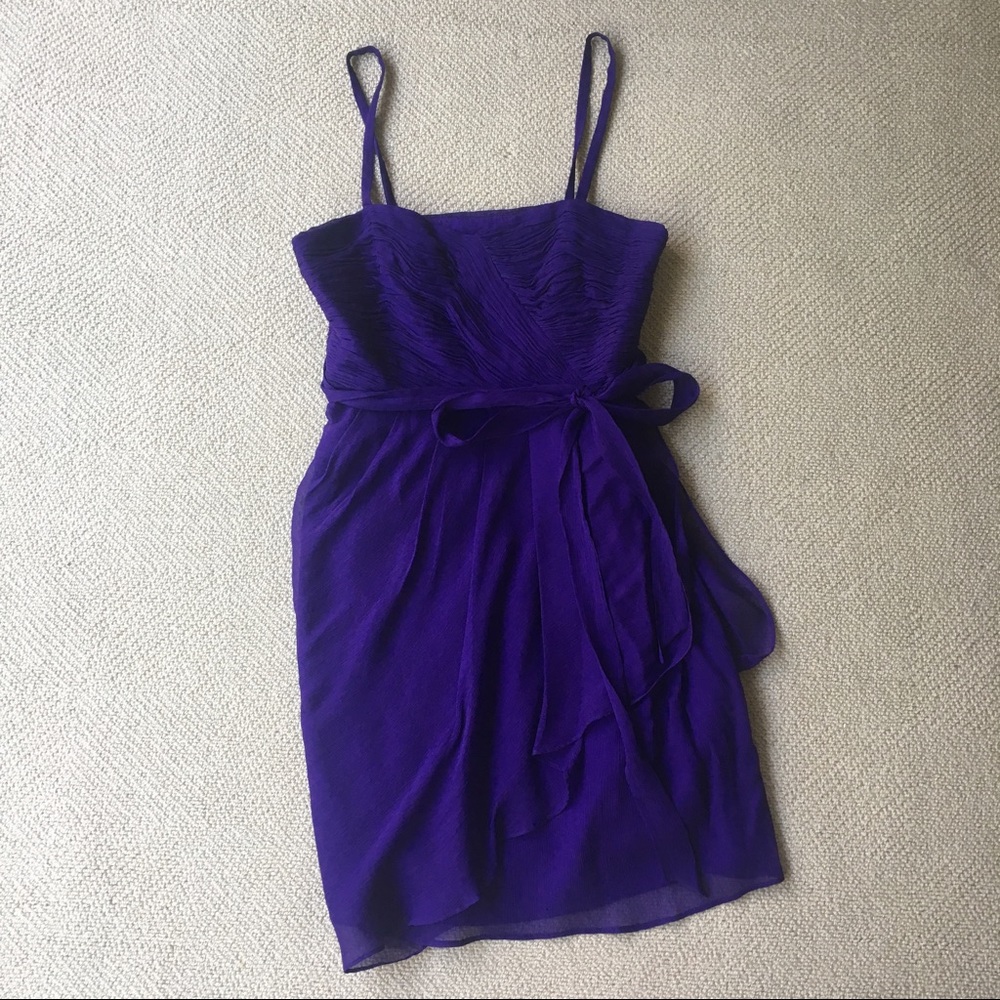 J.Crew Silk Formal Dress Purple